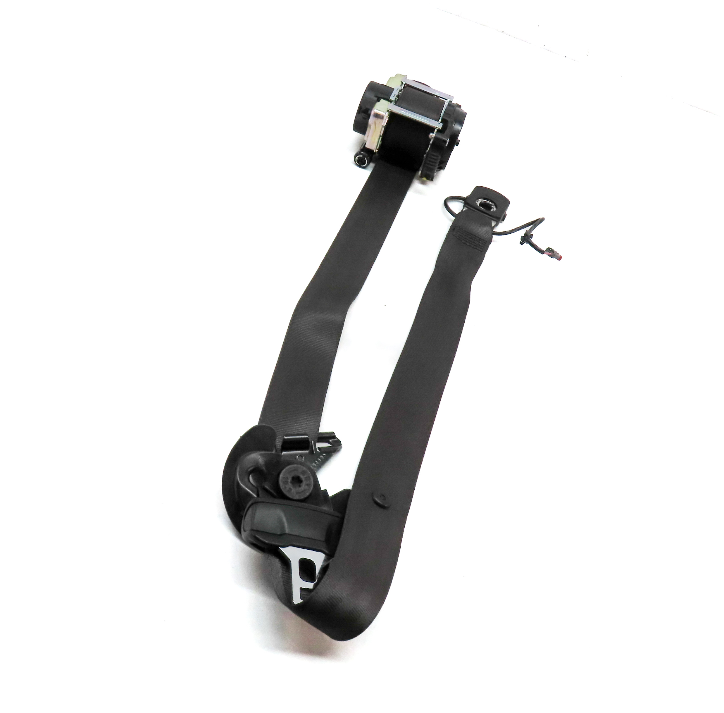 14-16 RANGE ROVER SPORT L494 FRONT RIGHT PASSENGER SEATBELT RETRACTOR (ESPRESSO) — exact item pictured
